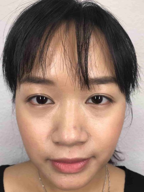 Wimpernlifting Wettbewerb Beispiel 1